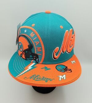 Miami Dolphins Football Premium Snapback Cap